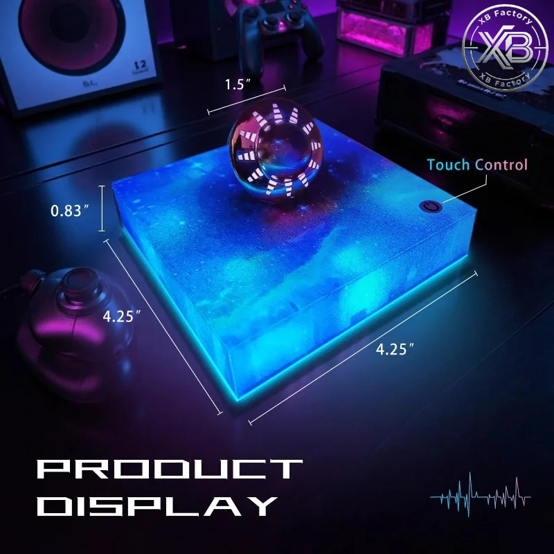 Office Productivity Tech - 공중부양 UFO 램프 360도 회전 °