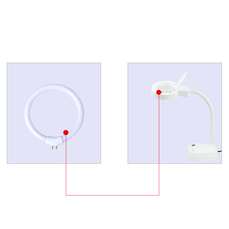 T4 환형 튜브 안티 4 핀 11W 110V 및 220 - Ring Light Desk Small 리뷰 및 가격