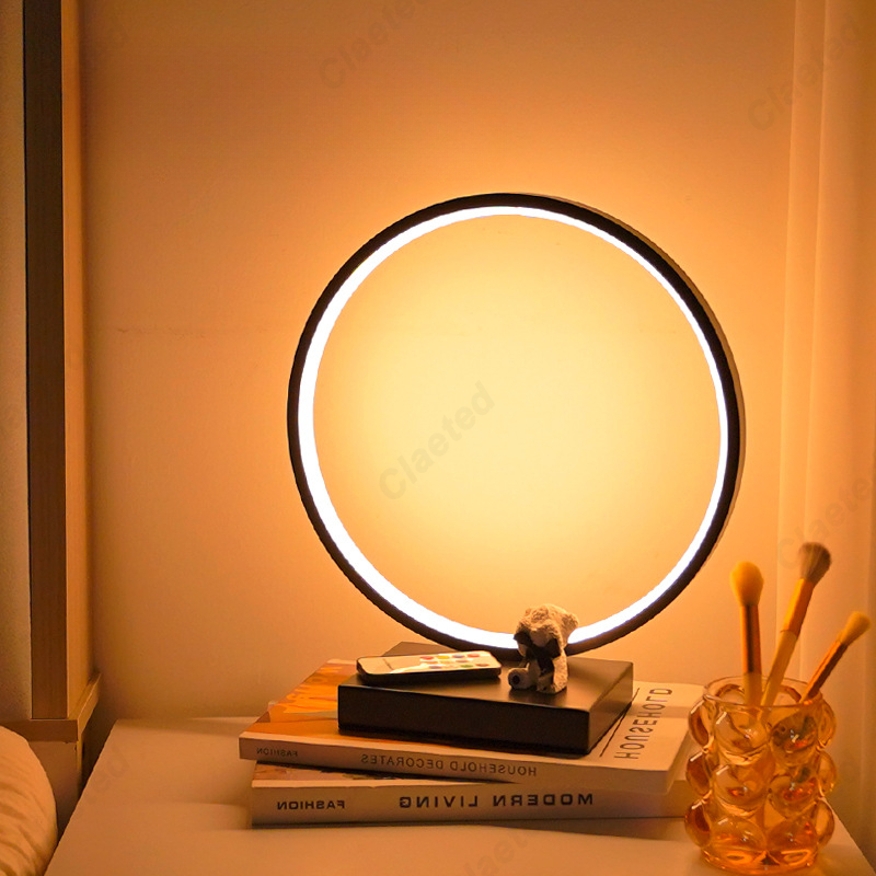 창의적이고 미니멀리스트 LED 스토리지 링 테이블 램프 - Ring Light Desk Small 리뷰 및 가격